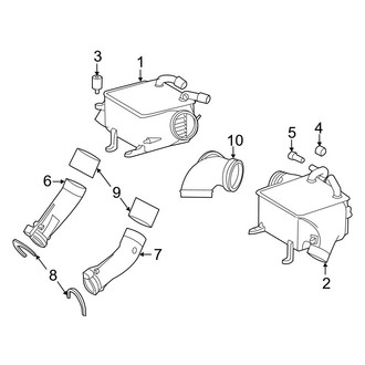 Mercedes-Benz OE - Cooling - Intercooler (6.0L)