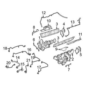 Mercedes-Benz OE - Engine - Turbocharger & Components