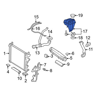 Mercedes-Benz OE - Engine Coolant Reservoir
