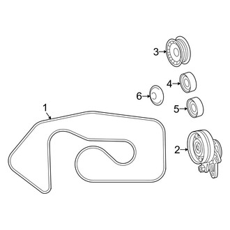 Mercedes-Benz OE - Cooling - Belts & Pulleys