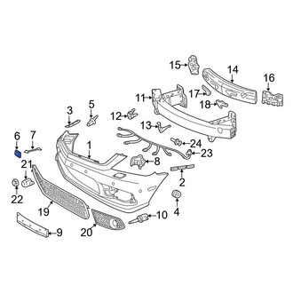 Mercedes-Benz OE - Front Tow Eye Cap