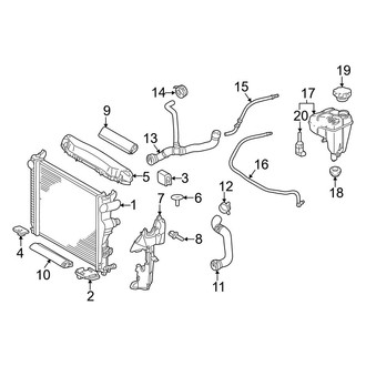 Mercedes-Benz OE - Cooling - Radiator & Components