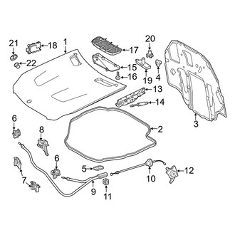 Mercedes-Benz OE - Hood & Components