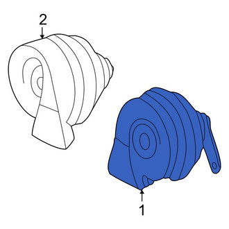 Mercedes-Benz OE - Left Horn