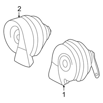 Mercedes-Benz OE - Electrical - Horn