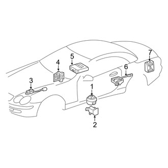 Mercedes-Benz OE - Electrical - Alarm System
