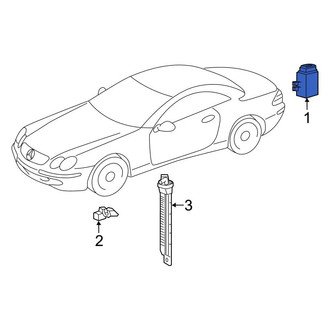 Mercedes-Benz OE - Tire Pressure Monitoring System (TPMS) Control Module