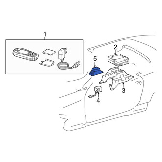 Mercedes-Benz OE - Air Bag Impact Sensor