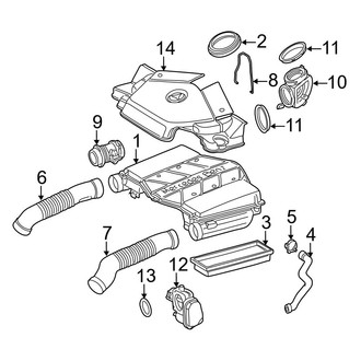 Mercedes-Benz OE - Engine - Air Intake