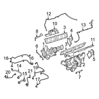 Mercedes-Benz OE - Engine - Turbocharger & Components