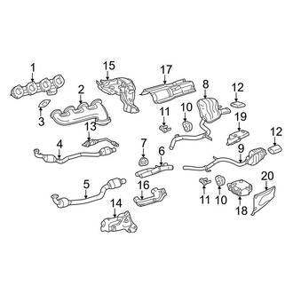 Mercedes-Benz OE - Exhaust System - Exhaust Components