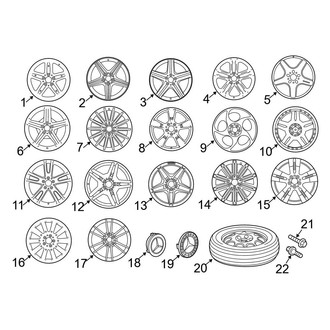 Mercedes-Benz OE - Wheels
