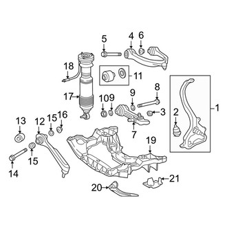 Mercedes-Benz OE - Front Suspension - Suspension Components