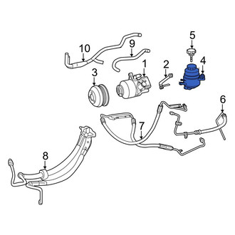 Mercedes-Benz OE - Power Steering Reservoir