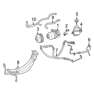 Mercedes-Benz OE - Steering Gear & Linkage - Pump & Hoses (Base)