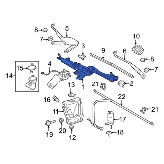 Mercedes-Benz OE - Wiper Linkage