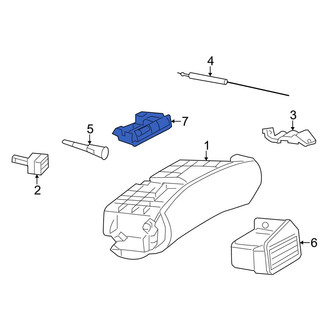Mercedes-Benz OE - Front Glove Box Light