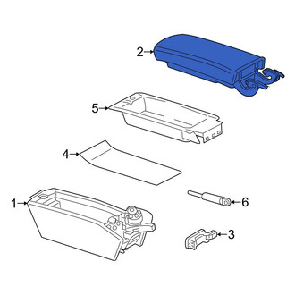 Mercedes-Benz OE - Console Lid