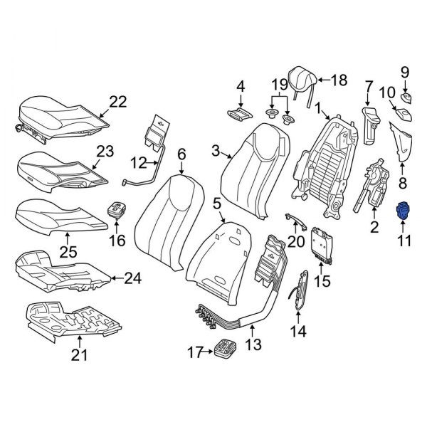 Climate Controlled Seat Module