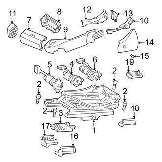 Mercedes-Benz OE - Seats & Tracks - Tracks & Components