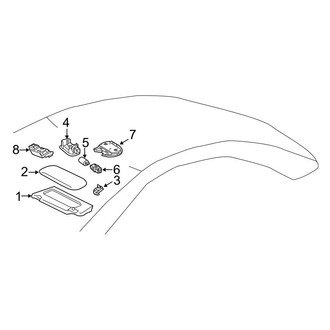 Mercedes-Benz OE - Roof - Interior Trim