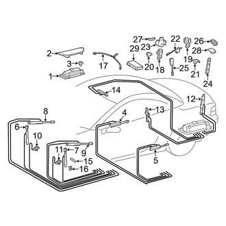 Mercedes-Benz OE - Retractable Top - Motor & Components