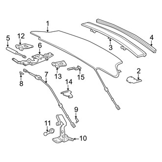 Mercedes-Benz OE - Retractable Top - Cover & Components