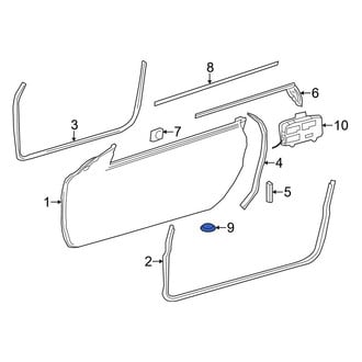 Mercedes-Benz OE - Front Door Plug