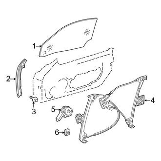 Mercedes-Benz OE - Door - Glass & Hardware (Base)