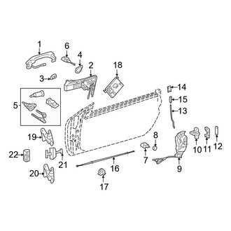 Mercedes-Benz OE - Door - Lock & Hardware