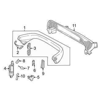 Mercedes-Benz OE - Quarter Panel - Roll Bar
