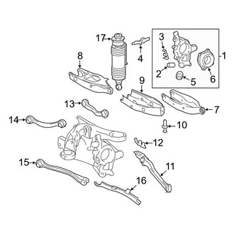 Mercedes-Benz OE - Rear Suspension - Suspension Components