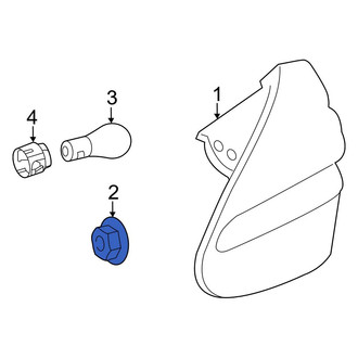 Mercedes-Benz OE - Tail Light Nut