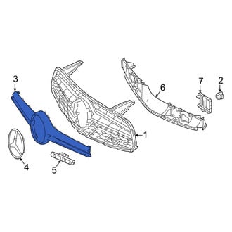 Mercedes-Benz OE - Front Grille Molding
