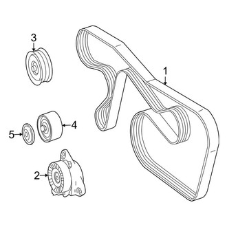 Mercedes-Benz OE - Cooling - Belts & Pulleys