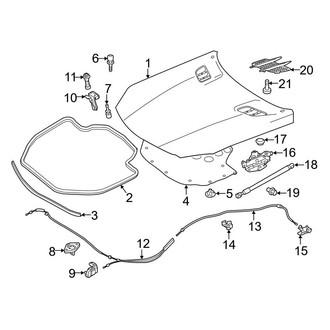 Mercedes-Benz OE - Hood & Components