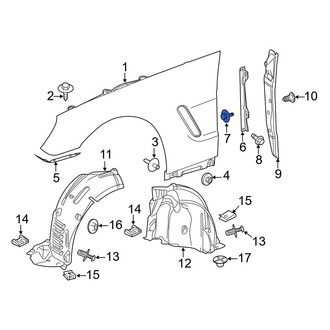Mercedes-Benz OE - Automatic Transmission Oil Cooler Bolt