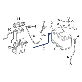 Mercedes-Benz OE - Battery Cable