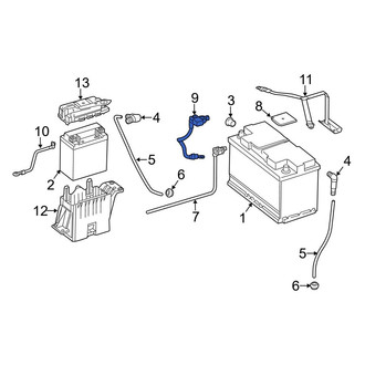 Mercedes-Benz OE - Battery Cable