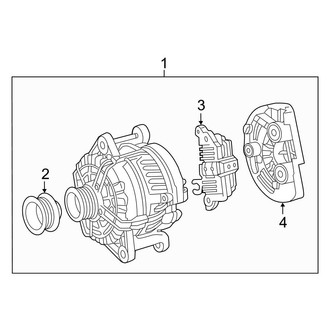 Mercedes-Benz OE - Electrical - Alternator