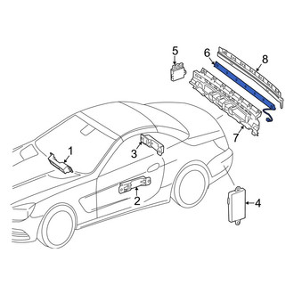 Mercedes-Benz OE - Keyless Entry Sensor
