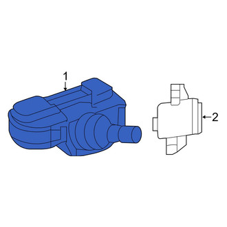 Mercedes-Benz OE - Tire Pressure Monitoring System (TPMS) Sensor