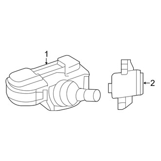 Mercedes-Benz OE - Electrical - Tire Pressure Monitor Components