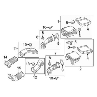 Mercedes-Benz OE - Engine - Air Intake (3.0L)