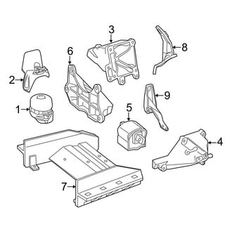 Mercedes-Benz OE - Engine & Transmission Mounting