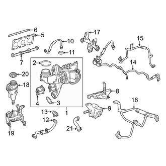 Mercedes-Benz OE - Engine - Turbocharger & Components