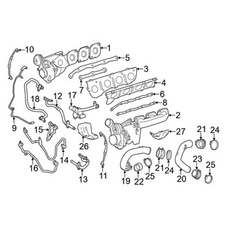 Mercedes-Benz OE - Engine - Turbocharger & Components