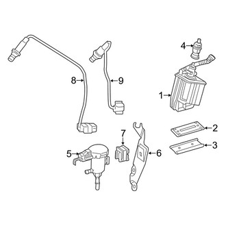 Mercedes-Benz OE - Emission System - Emission Components
