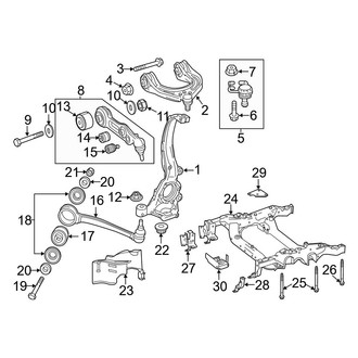 Mercedes-Benz OE - Front Suspension - Suspension Components