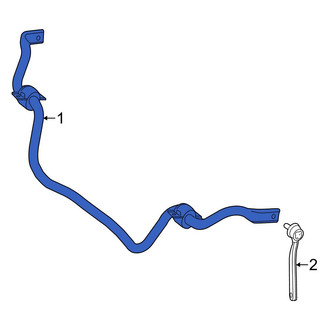 Mercedes-Benz OE - Front Suspension Stabilizer Bar